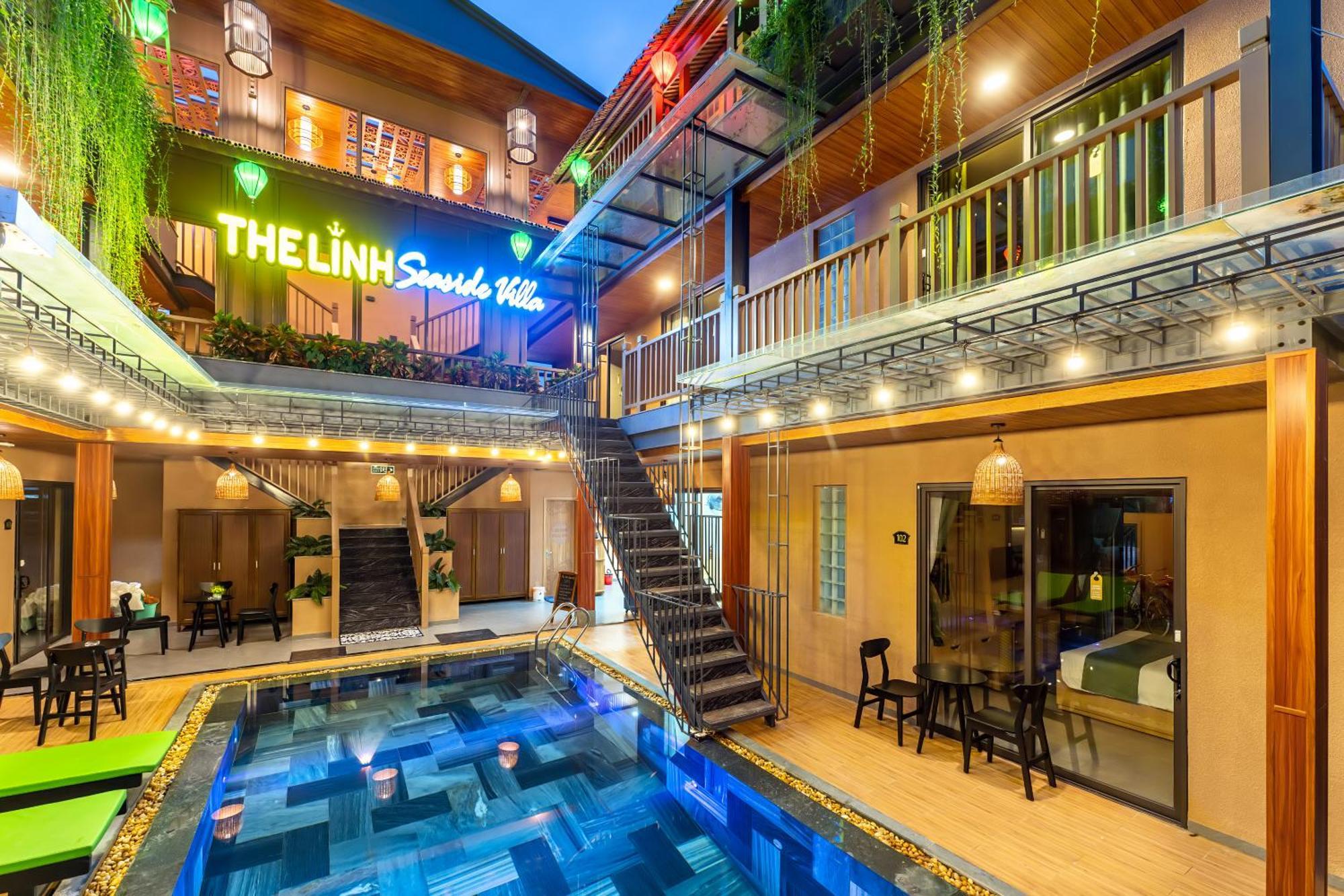 The Linh Seaside Villa Hoi An Eksteriør billede