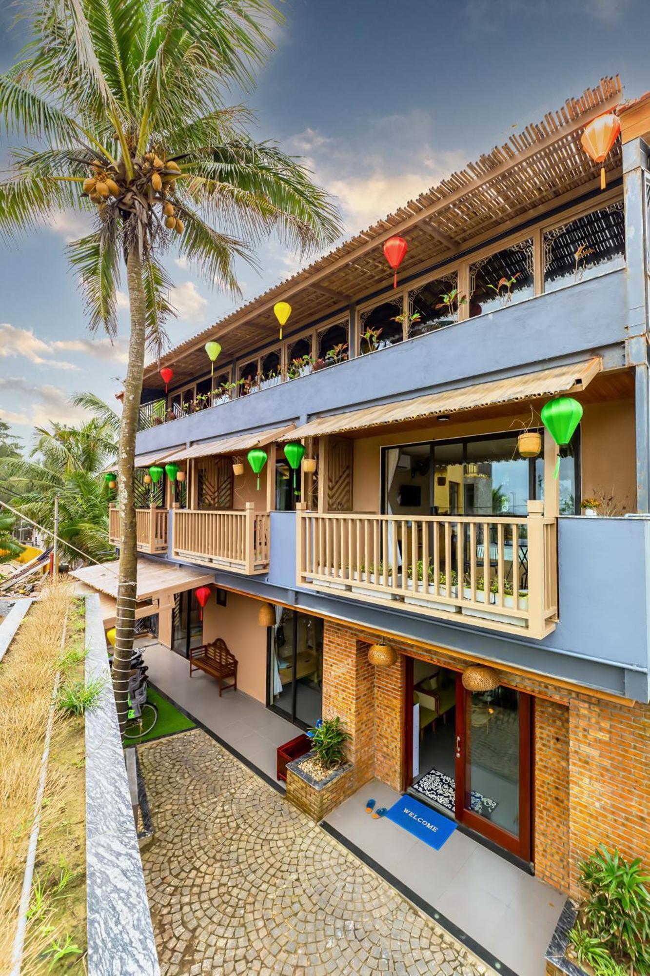 The Linh Seaside Villa Hoi An Eksteriør billede