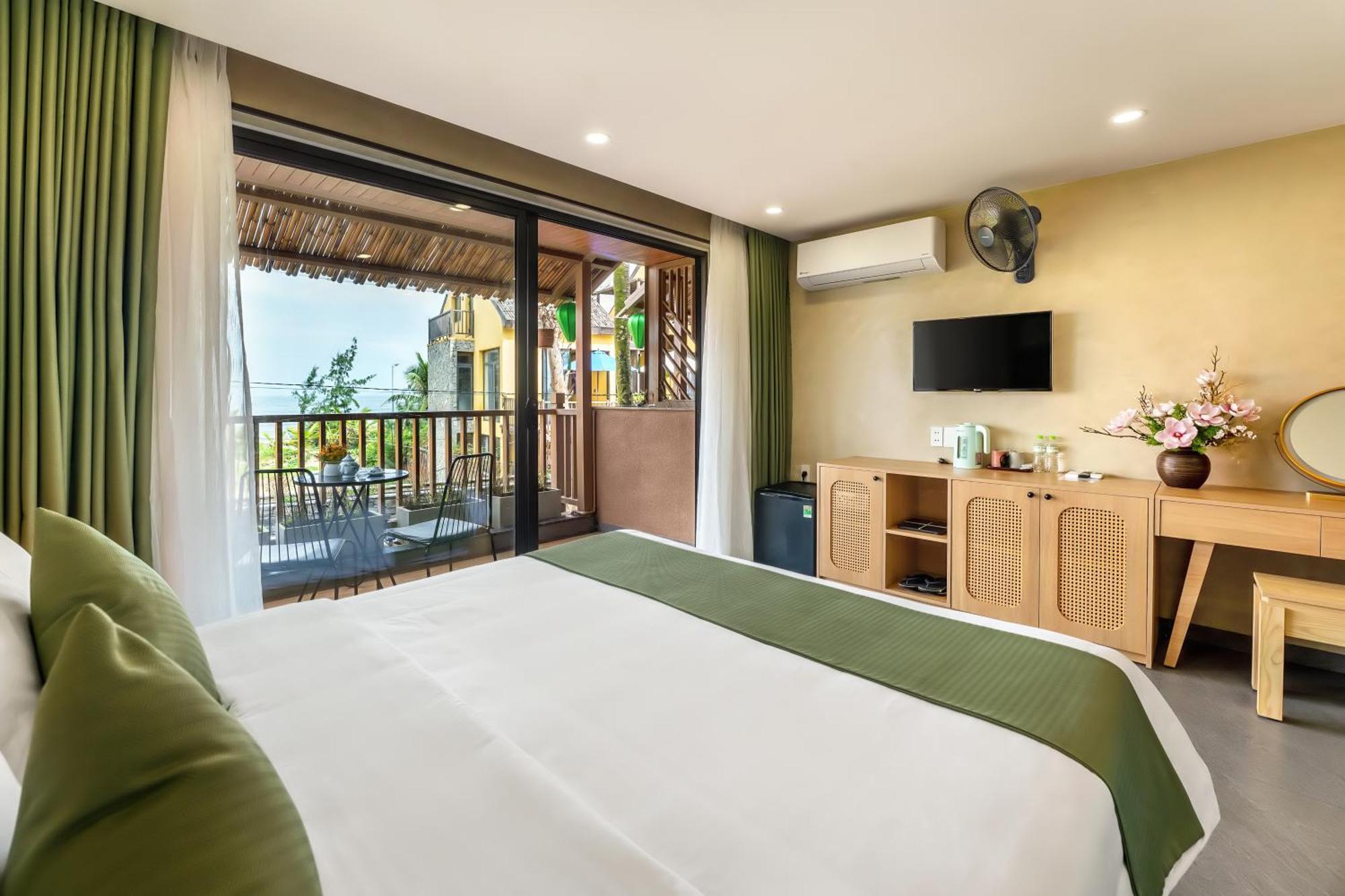 The Linh Seaside Villa Hoi An Eksteriør billede