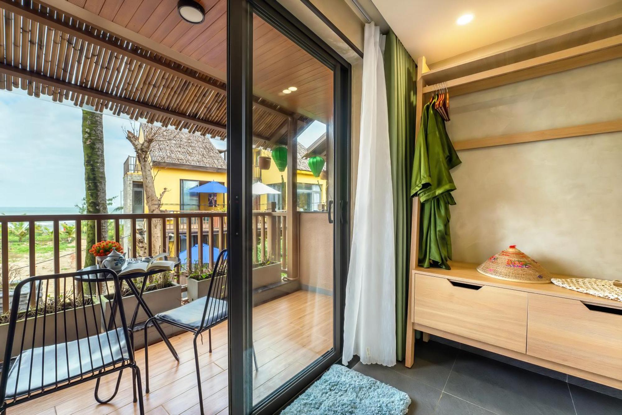 The Linh Seaside Villa Hoi An Eksteriør billede